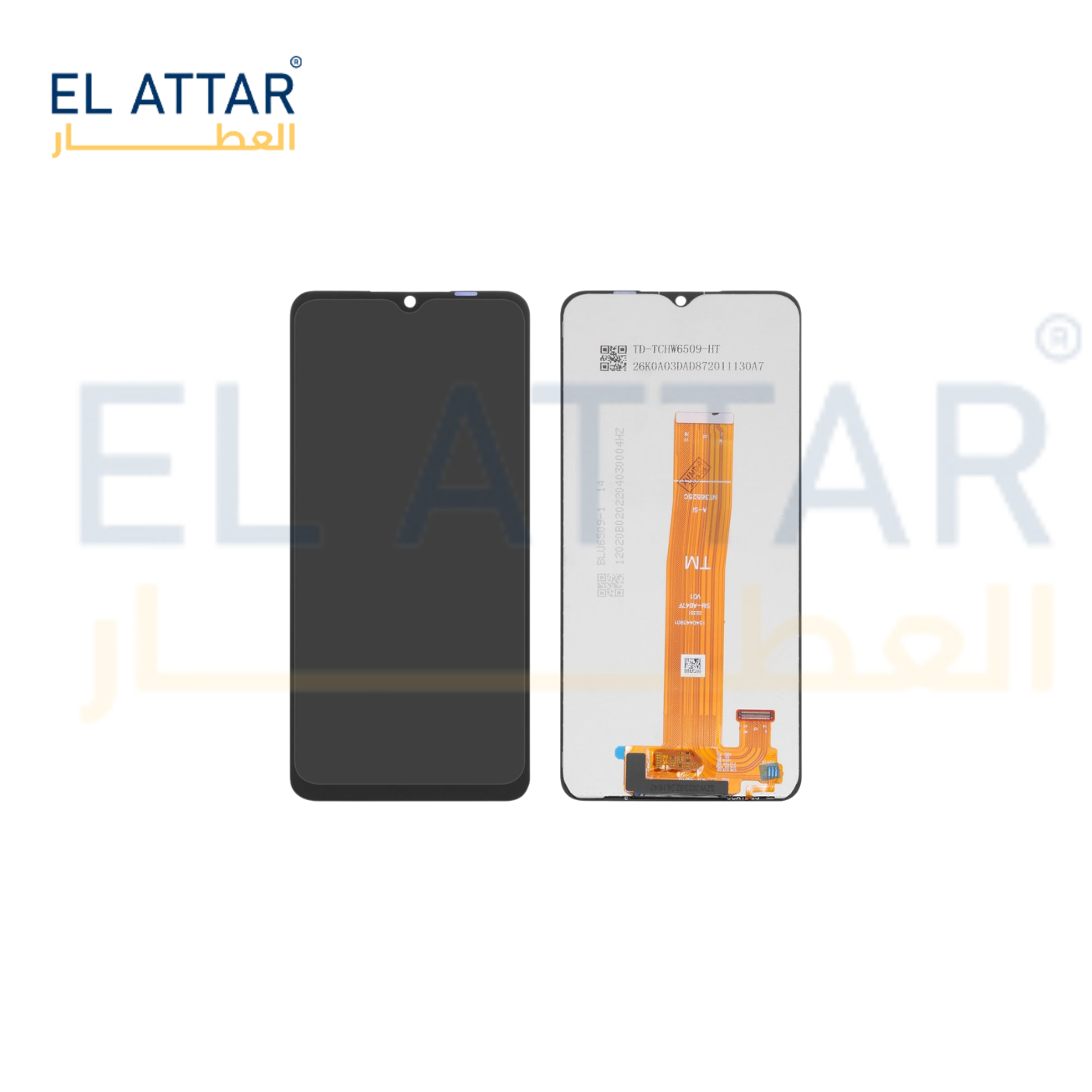 (  نص تصنيع مطابق للمواصفات الاصلية  ) متوافقة مع - Samsung A04S ( SM-A047F )