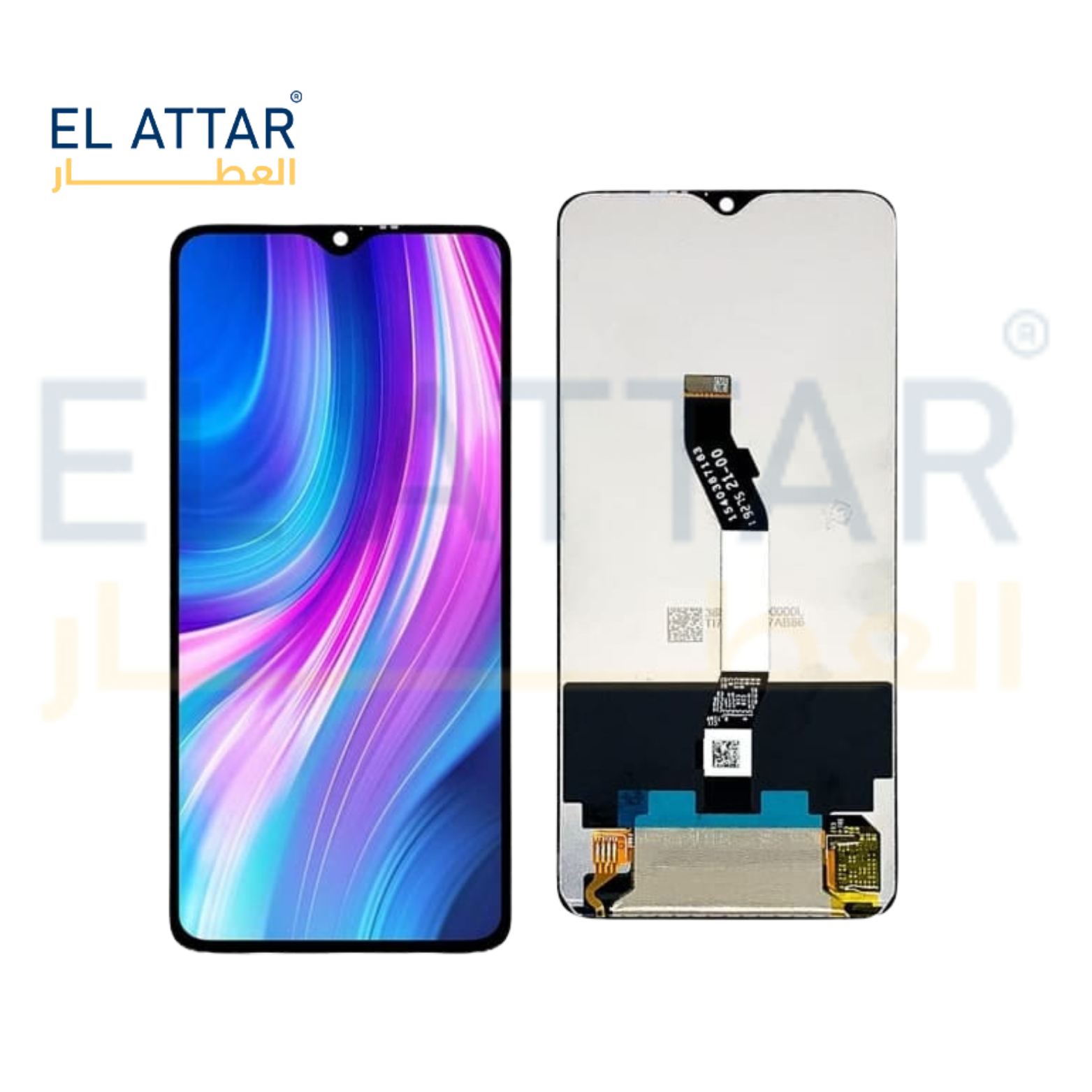 (  نص هاي كوبي  ) متوافقة مع - Redmi Note 8 Pro ( 2015105 - M1906G7I - M1906G7G 