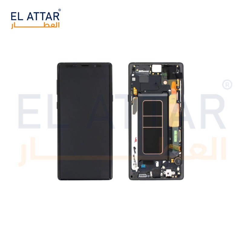 (  نص تصنيع مطابق للمواصفات الاصلية بالفريم   ) متوافقة مع - SAMSUNG NOTE 9