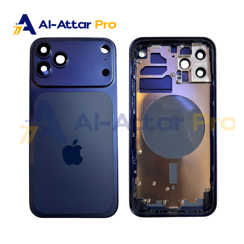 (  هاوسينج تعديل ازرق  )  -  من 11 PRO MAX ل 17 PRO MAX