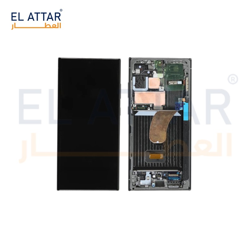 (  نص تصنيع مطابق للمواصفات الاصلية بالفريم   ) متوافقة مع - SAMSUNG S23ULTRA