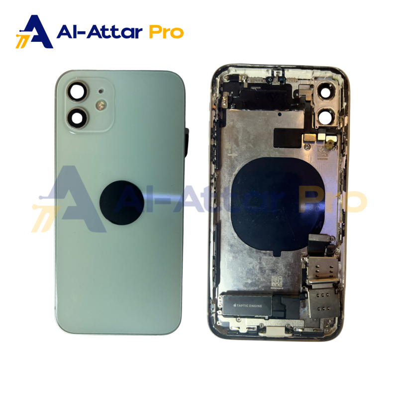 ( هاوسينج خلع اخضر كامل بالفلاتات   ) متوافقة مع - IPhone 12