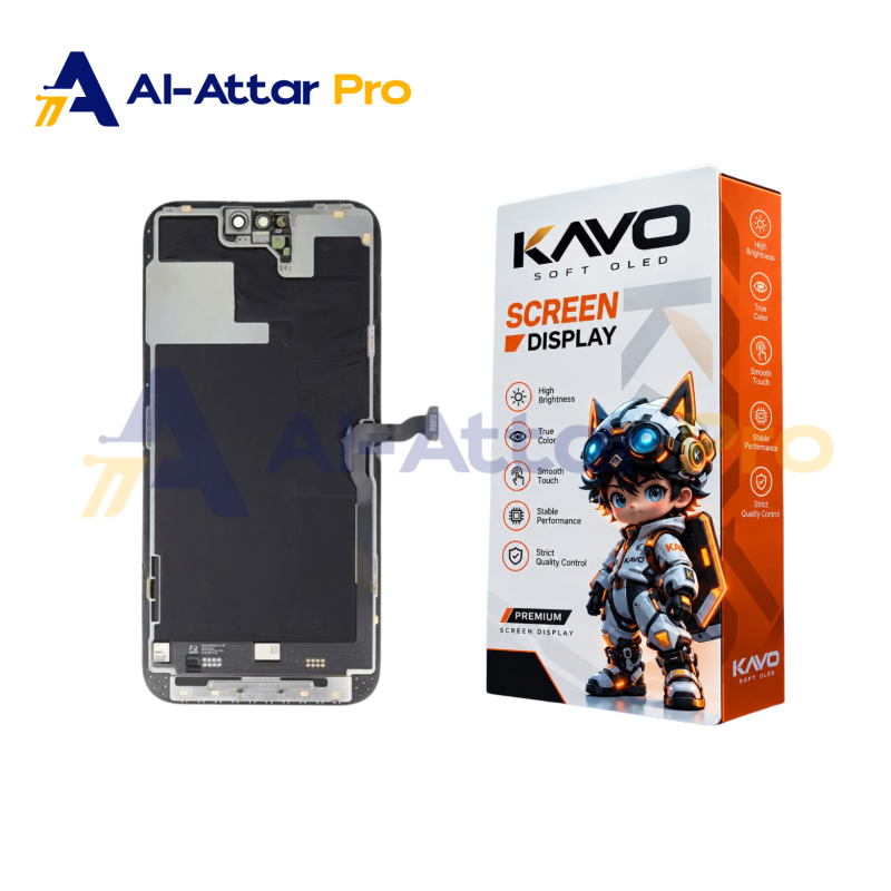 (  نص  SOFT OLED  ) متوافقة مع - IPHONE 14 PRO MAX