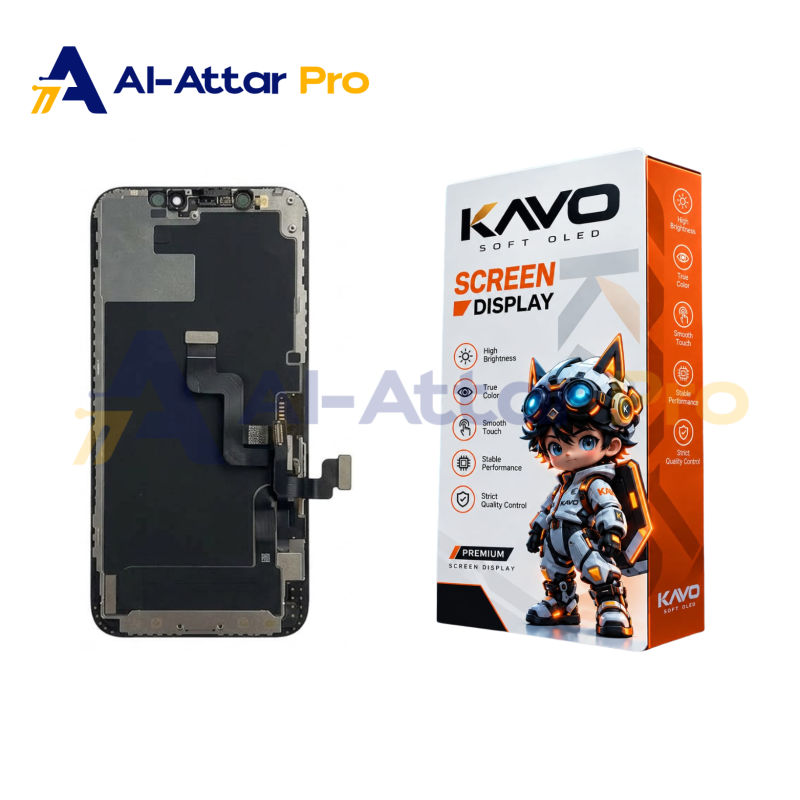 (  نص  SOFT OLED  ) متوافقة مع - IPHONE 14 PRO