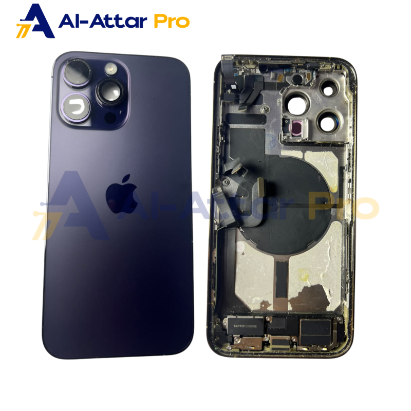 ( هاوسينج خلع بربل كامل بالفلاتات   ) متوافقة مع - IPhone 14 Pro max