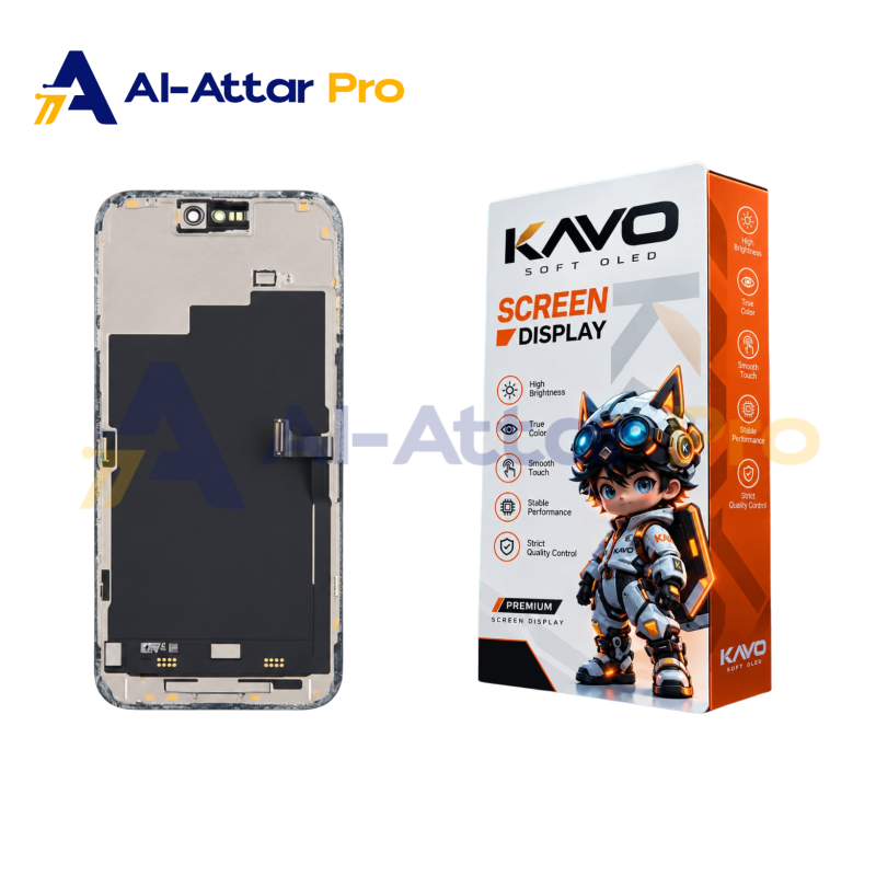 (  نص  SOFT OLED  ) متوافقة مع - IPHONE 16 PRO MAX
